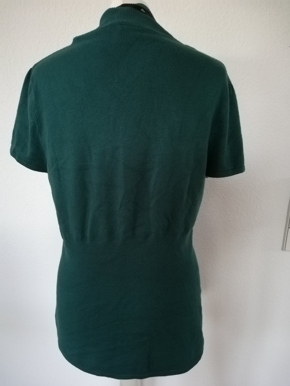 s.Oliver grüner Cardigan mit Knöpfen Weste Gr. M