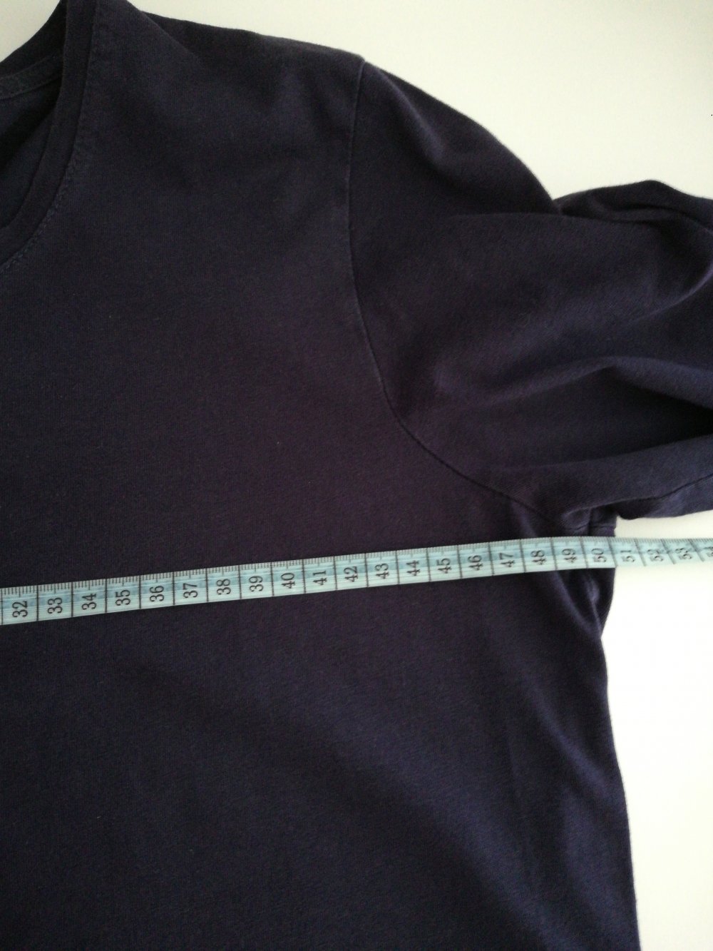 3/4-Arm basic Oberteil Dunkelblau Gr. 42