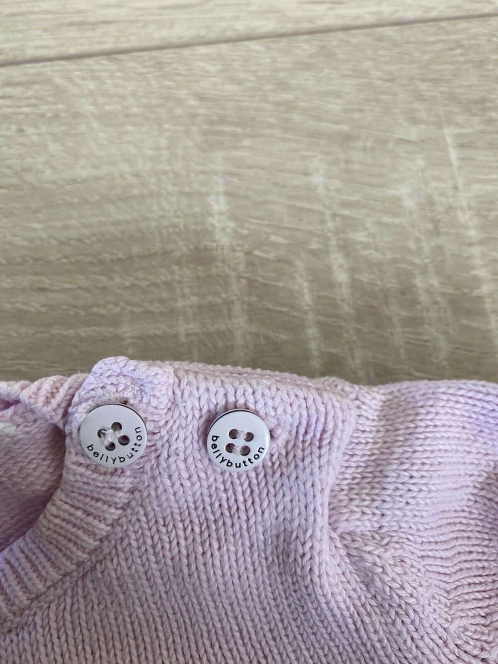 Bellybutton Pullover rosa mit Stern Gr. 62 Mädchen bio öko