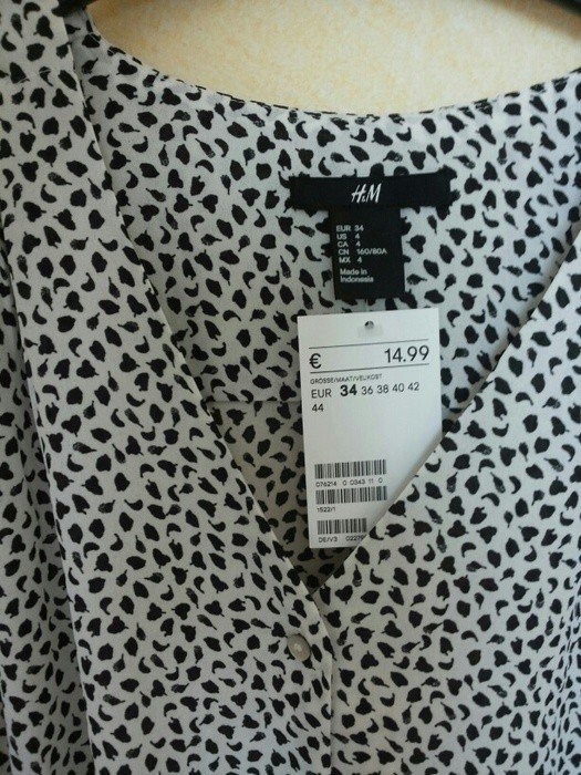 Neue ungetragene Bluse ärmellos von H&M Gr. XS / S