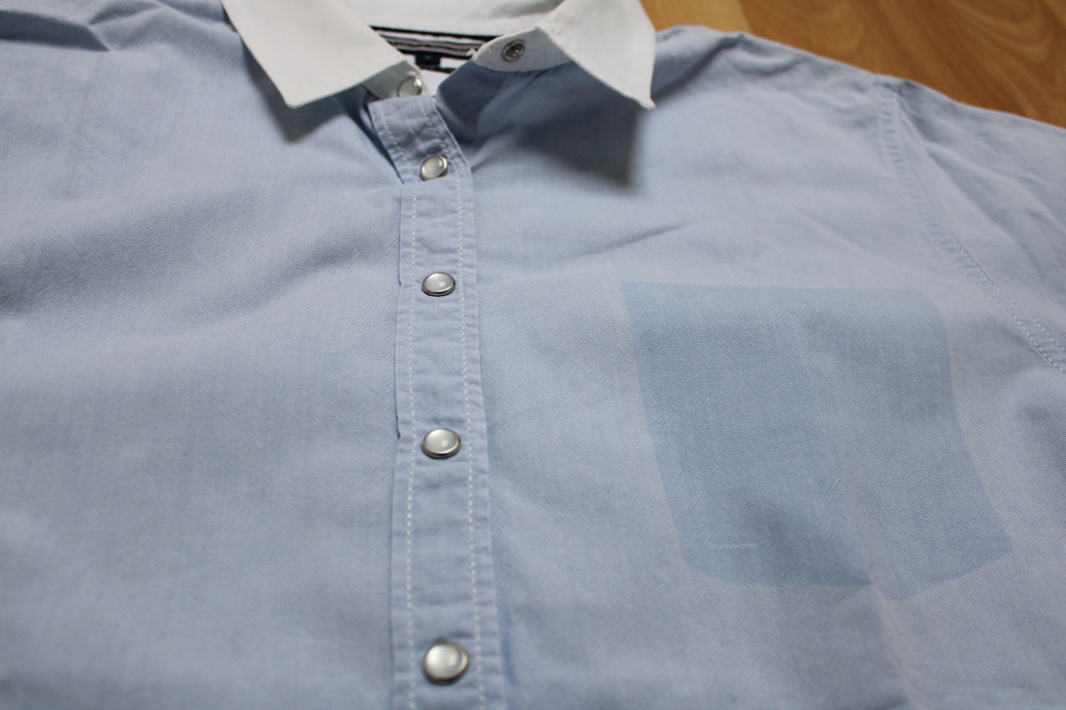 Tommy Hilfiger Damen Bluse Gr. 10 / 40 hellblau klassisch