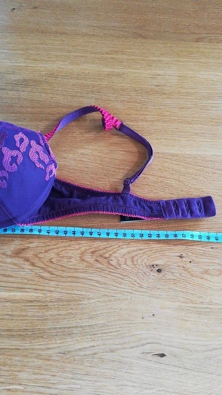 Leo Print BH Push Up BH lila 70C