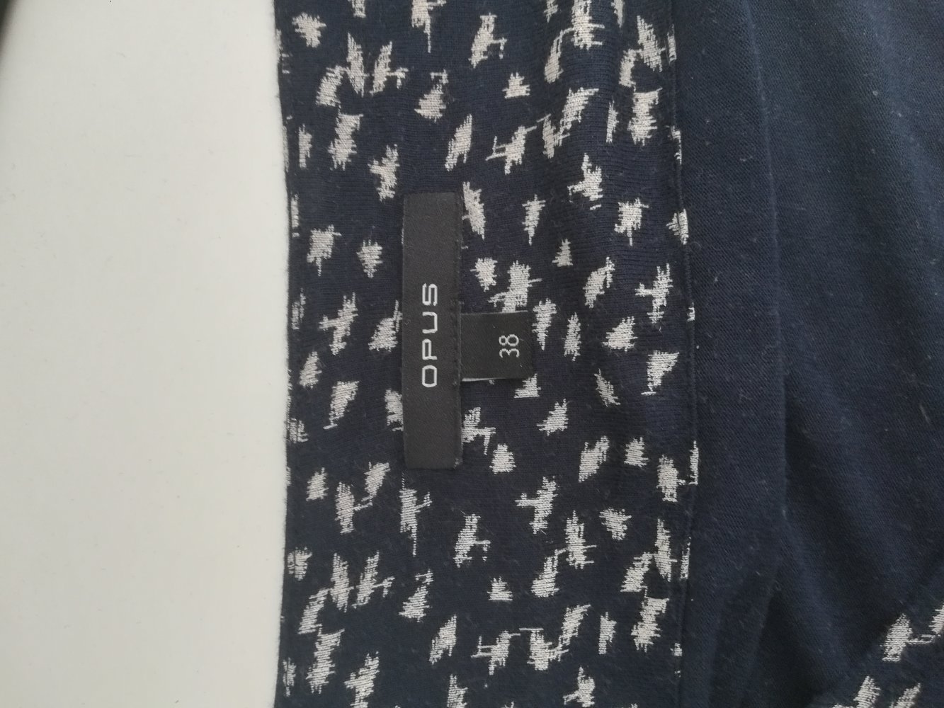 Opus Langarm Oberteil Bluse Longsleeve Gr. 38