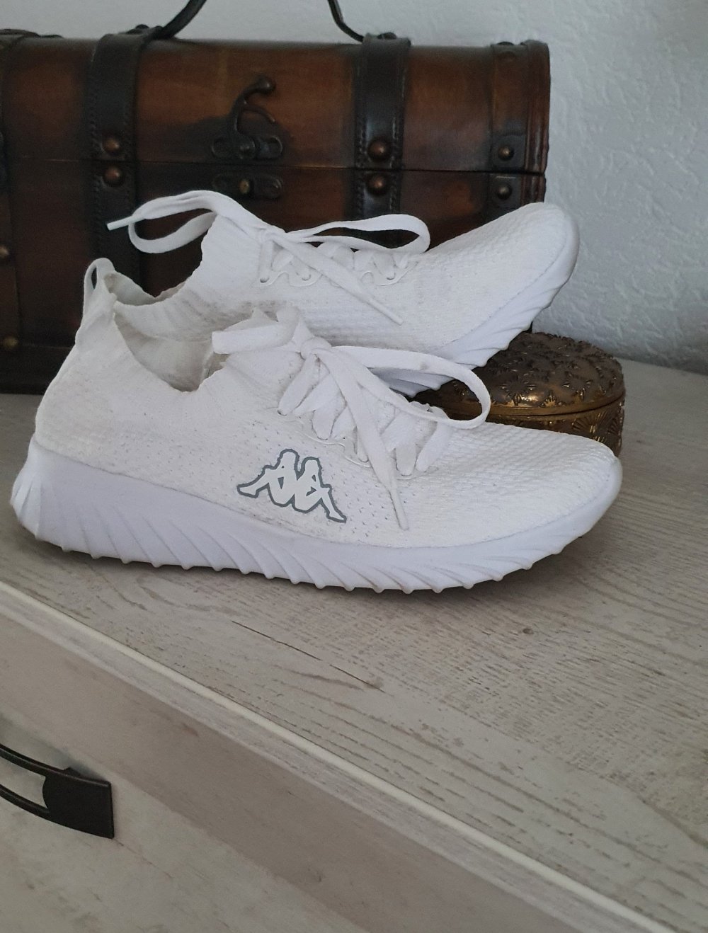 Kappa neuwertige Sneakers in weiß 39