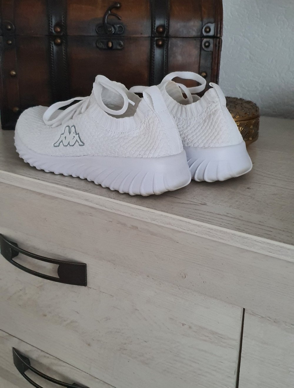 Kappa neuwertige Sneakers in weiß 39