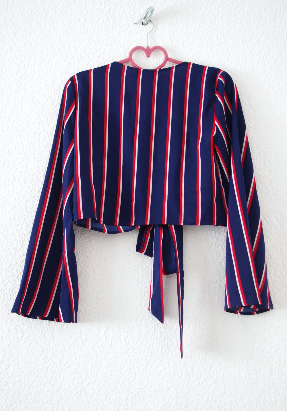 Gestreiftes retro Crop Top Gr. 42 40 38 L M Bluse ASOS Technobarbie y2k 