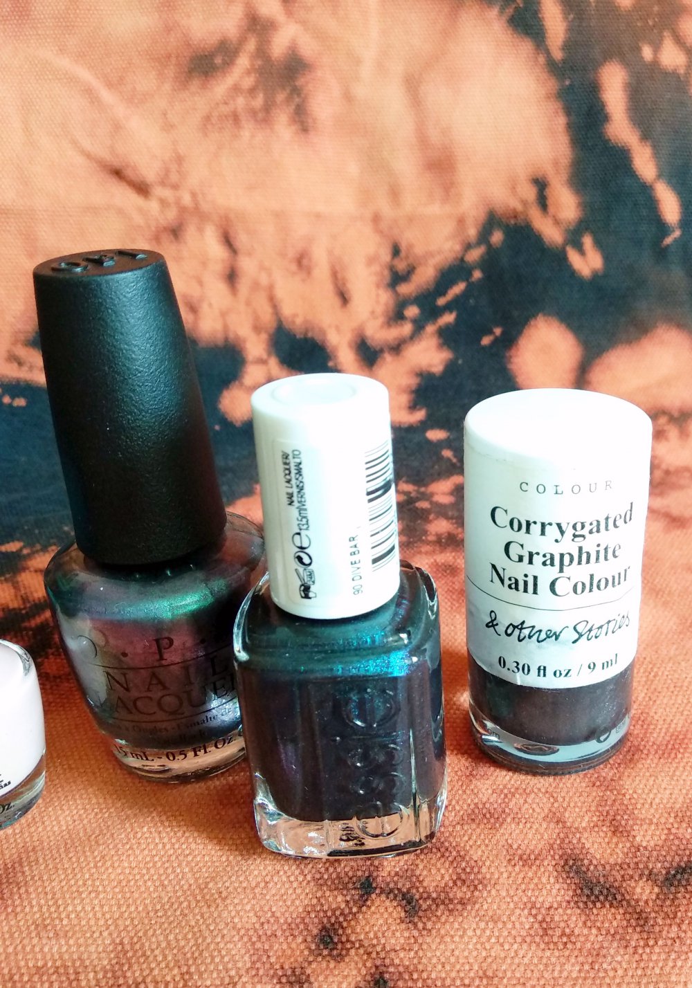 3er Set Nagellacke NEU OPI metallic pastell holographic blau rosé chrome regenbogen
