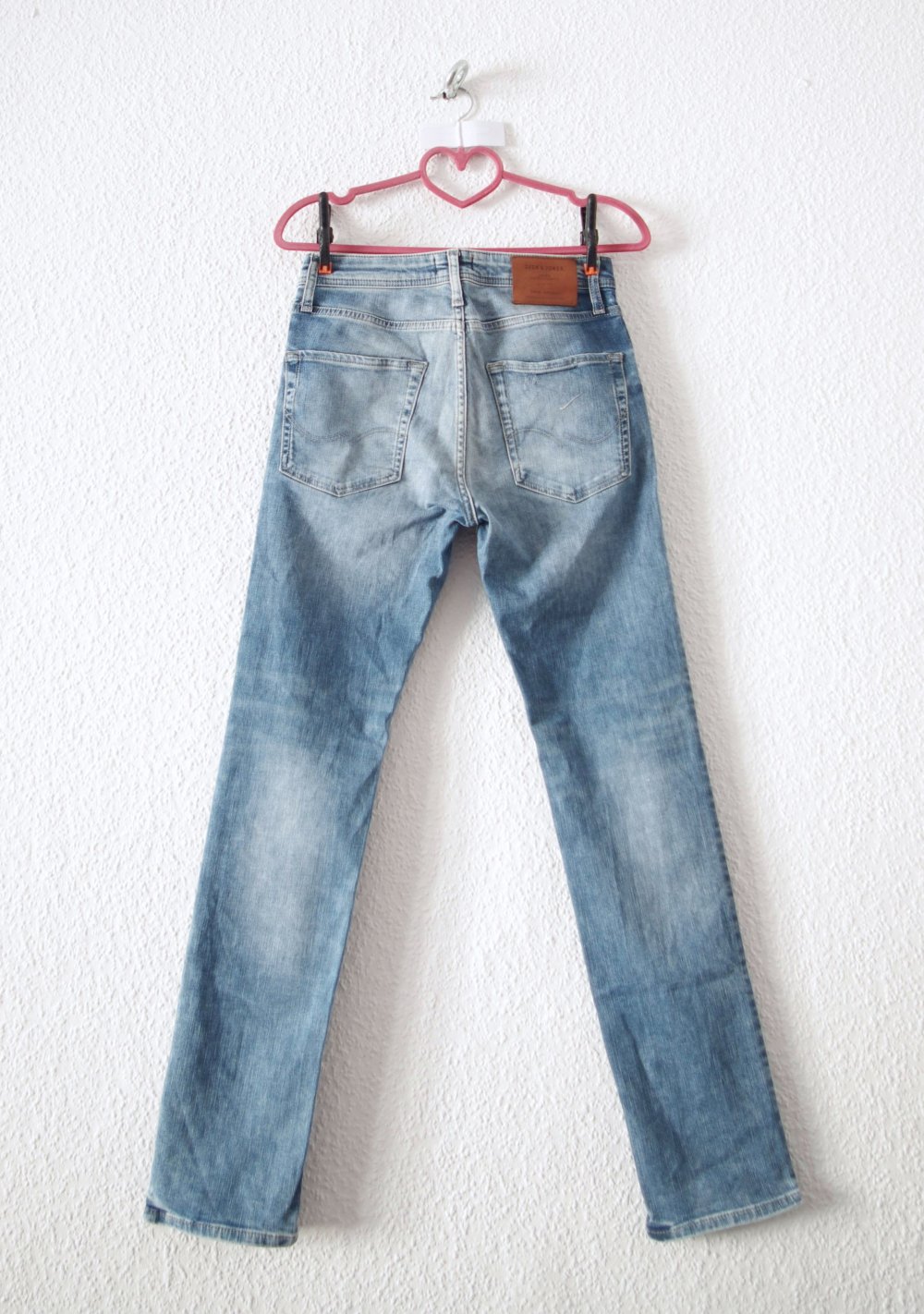 Oversized Exfreund-Jeans Gr. 28/32 S M ripped destroyed Technobarbie Festival Grunge