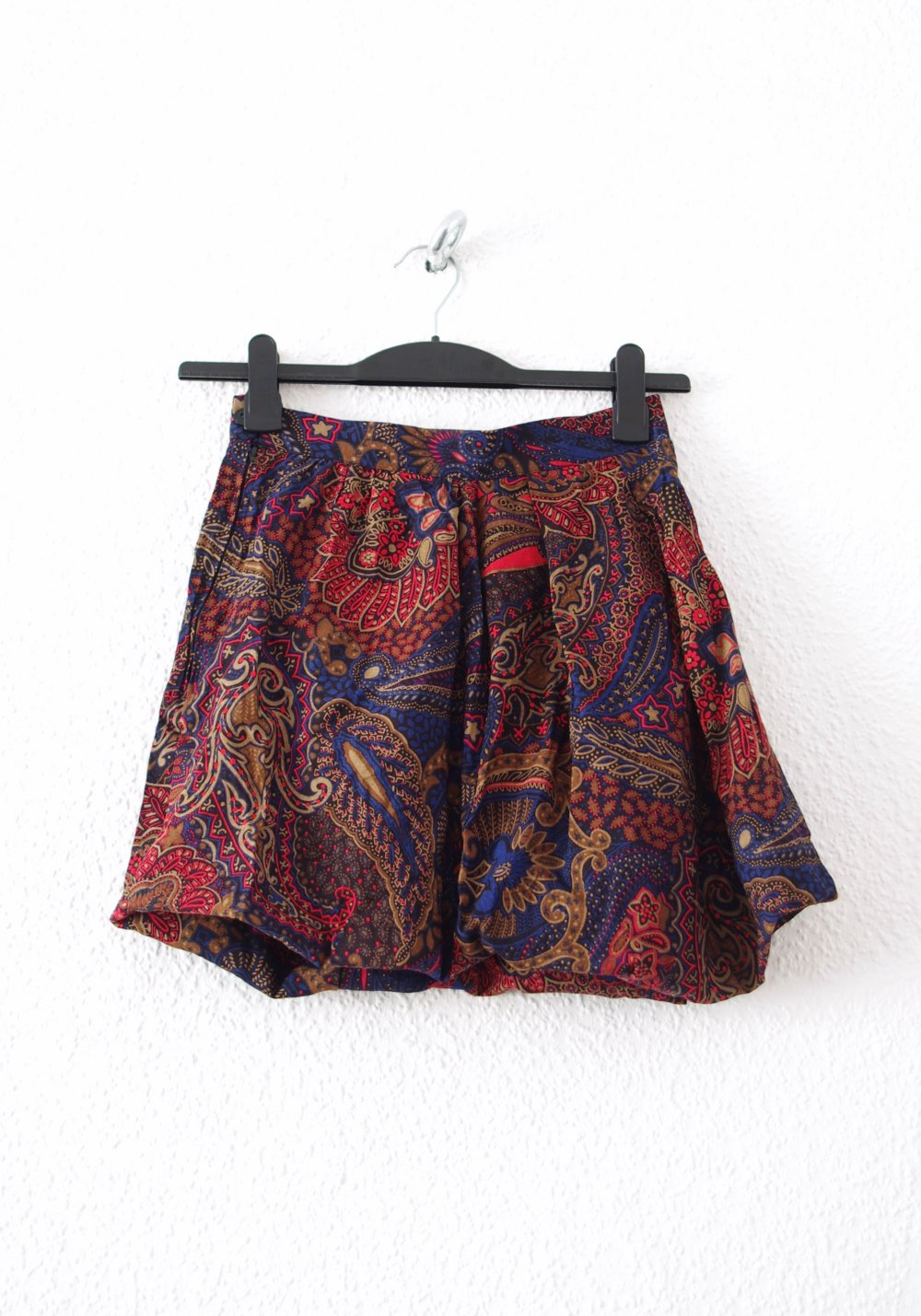 Kurzer highwaist Ballonrock Gr. S 36 vintage hippie Minirock Festival Mandala