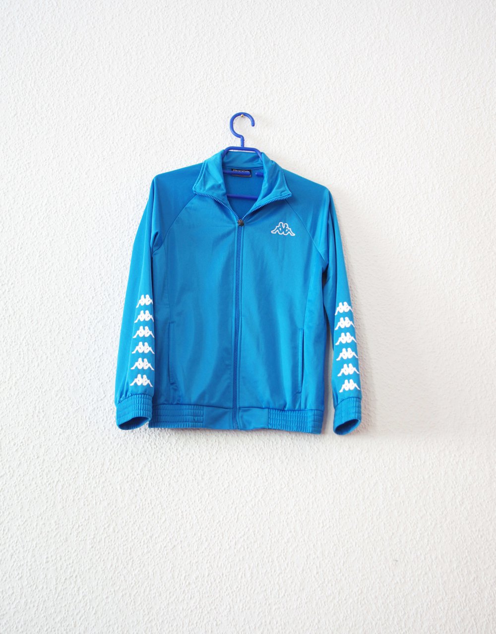 Lässige Kappa Jacke Gr. XS S Logo Tracksuit Traininganzug vintage Style retro 