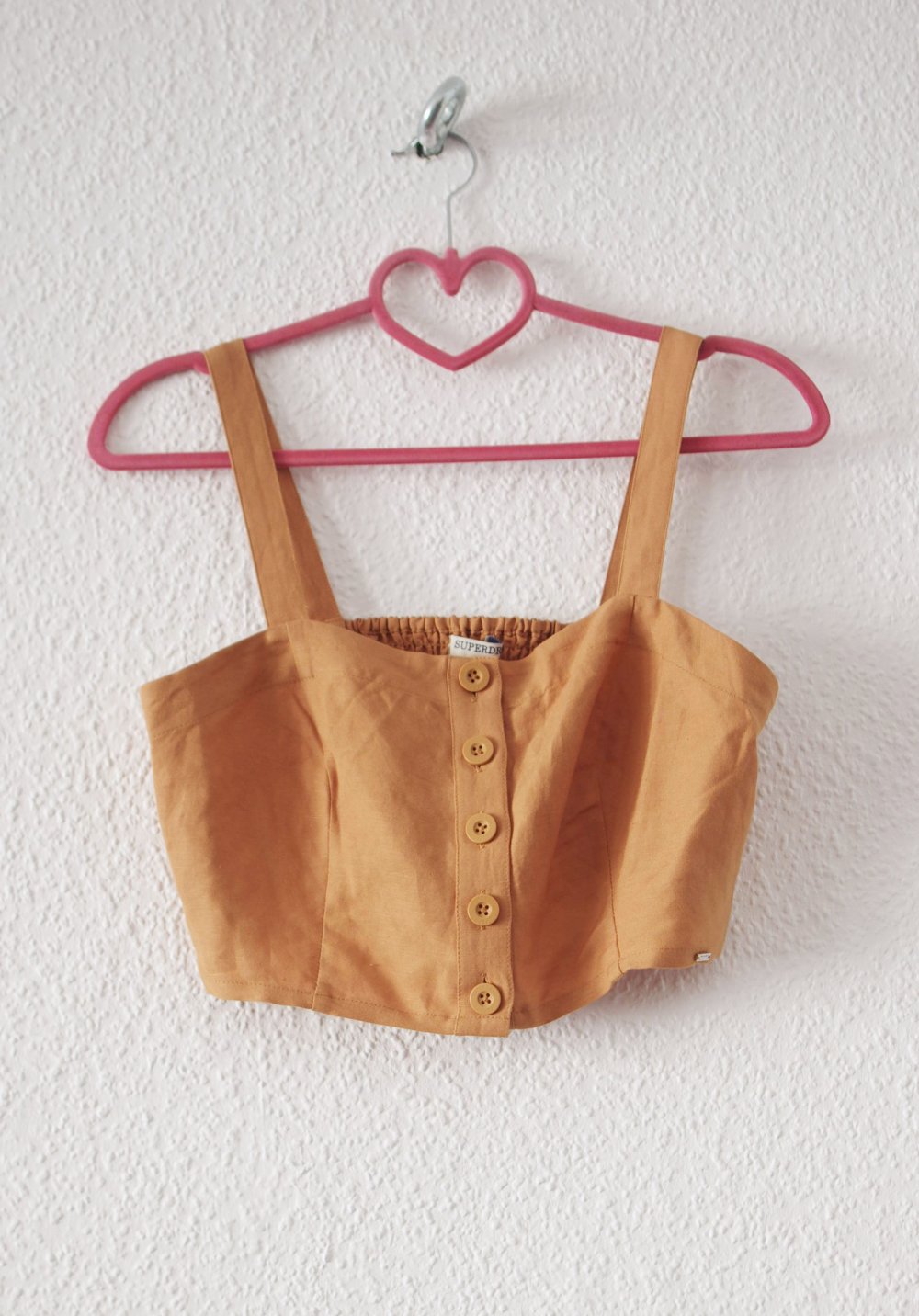 Technoelfen Superdry Bralet crop Top Gr. 38 40 M Rave Festival Pinup retro