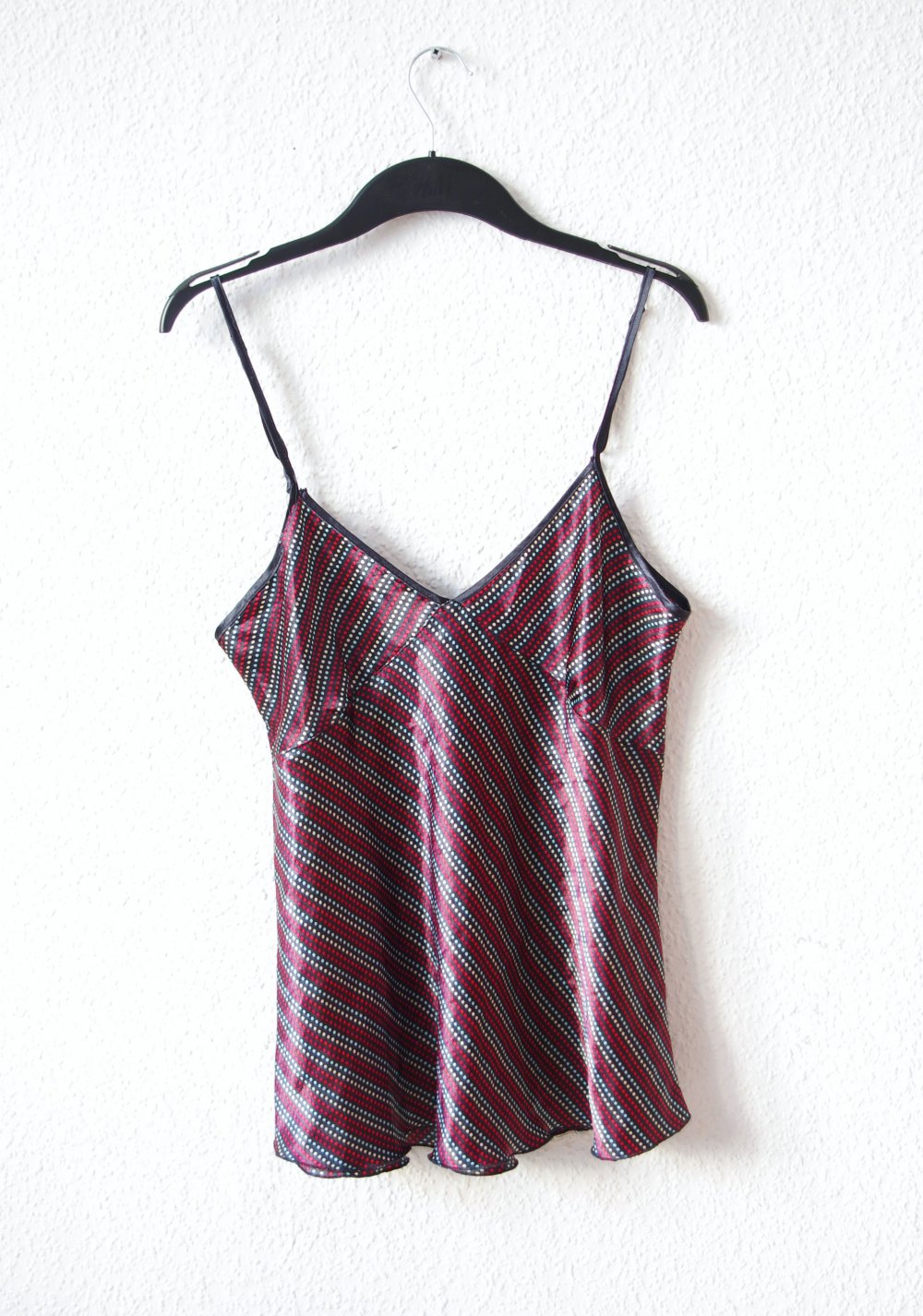 Gemustertes oversized Cami Top Gr. M 38 shiny Technobarbie Rave Festival Dollskill Datenight