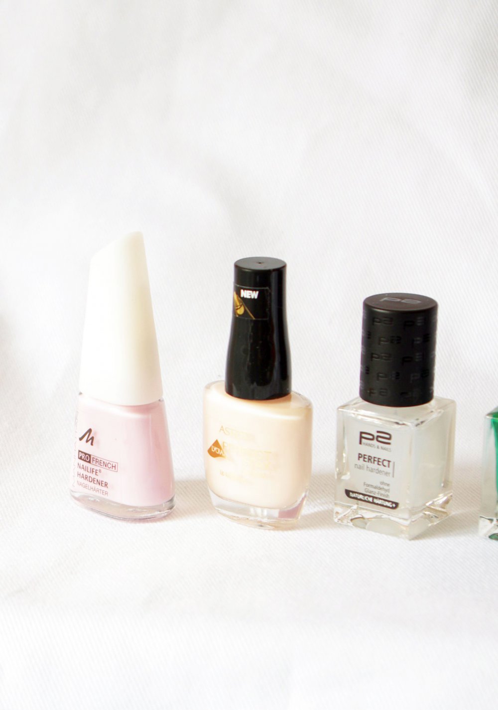 5er Set Nagellacke Nagelhärter NEU Manhattan Astor Douglas p2 Trend It Up rosa nude grün 