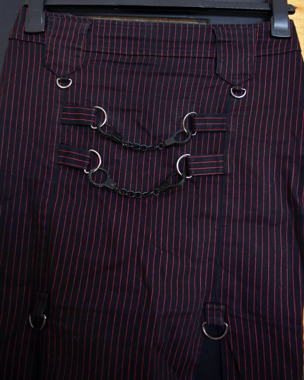 Retro Pencilskirt Gr. XS S Living Deal Souls Gothic Festival Technopinup