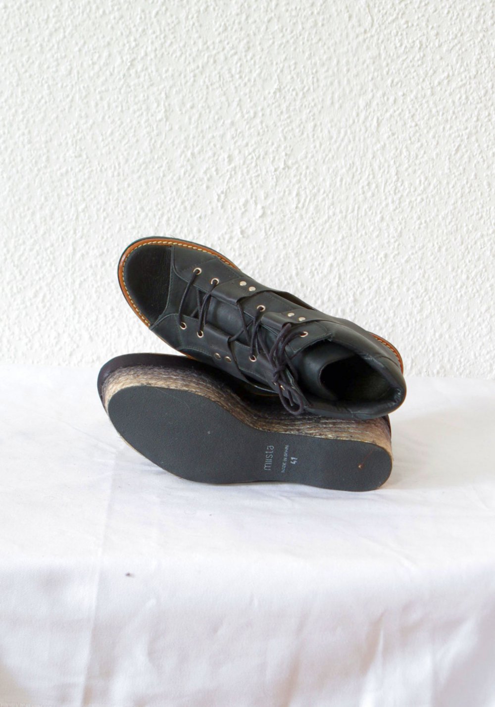 Ausgefallene Miista Plateauschuhe Gr. 41 40,5 Farbverlauf Harness Dollskill Technobarbie