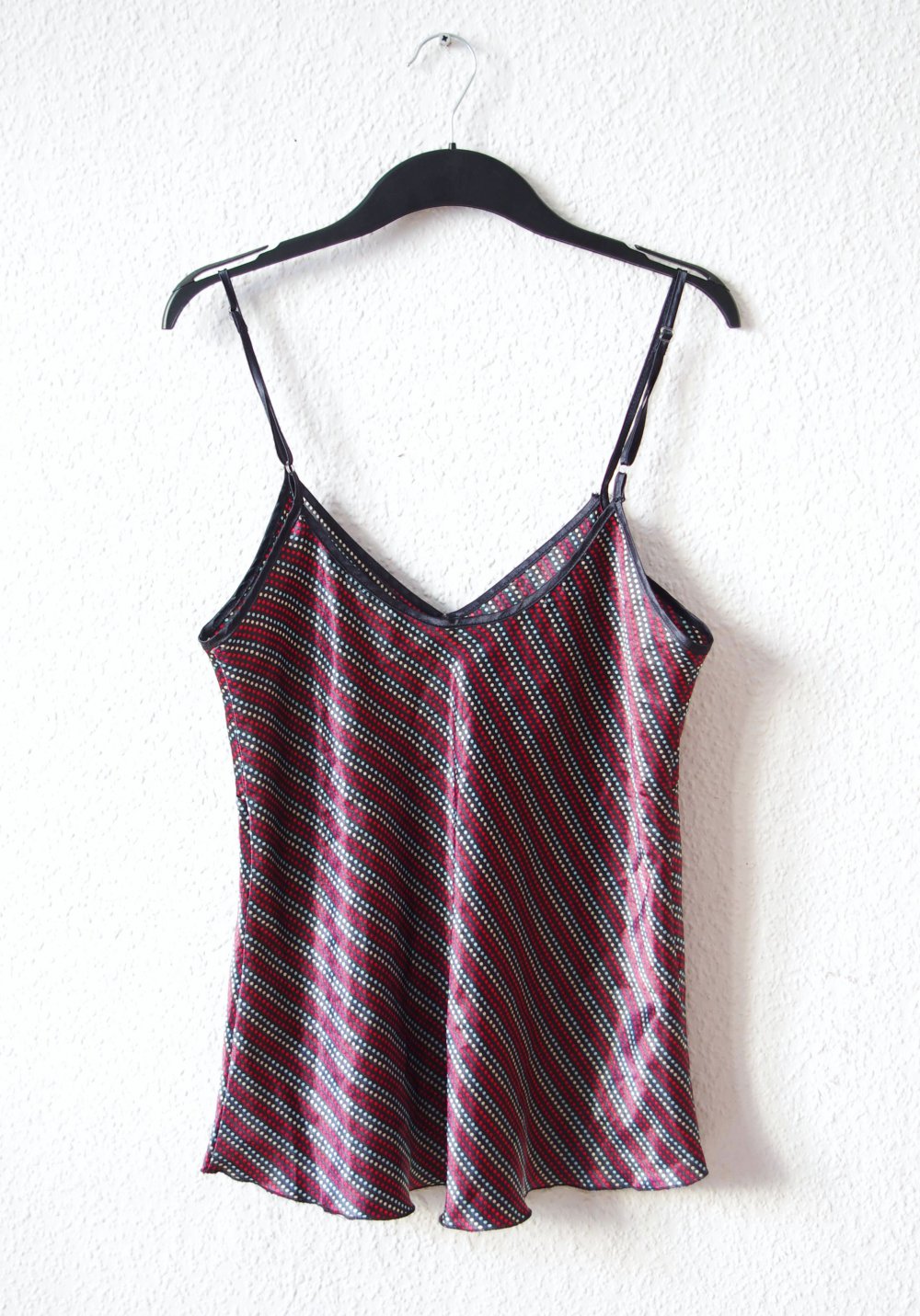 Gemustertes oversized Cami Top Gr. M 38 shiny Technobarbie Rave Festival Dollskill Datenight