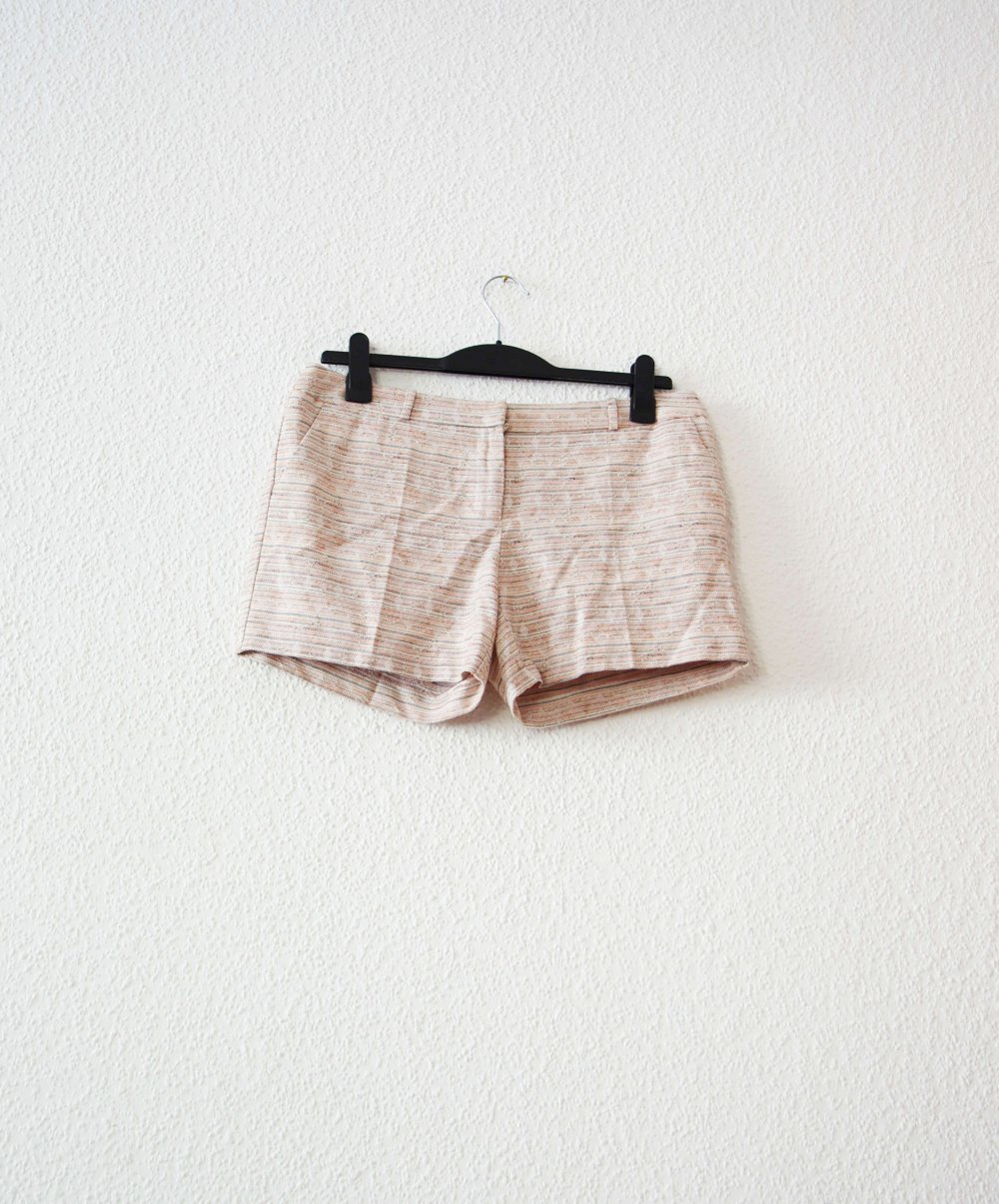 Rosa melierte Promod Shorts Gr. 42 40 L M Hotpants elegant casual chic