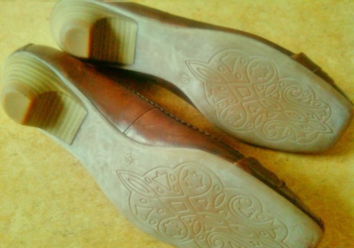Damen Echt Leder Schuhe Pumps Ballerina Gr. 40