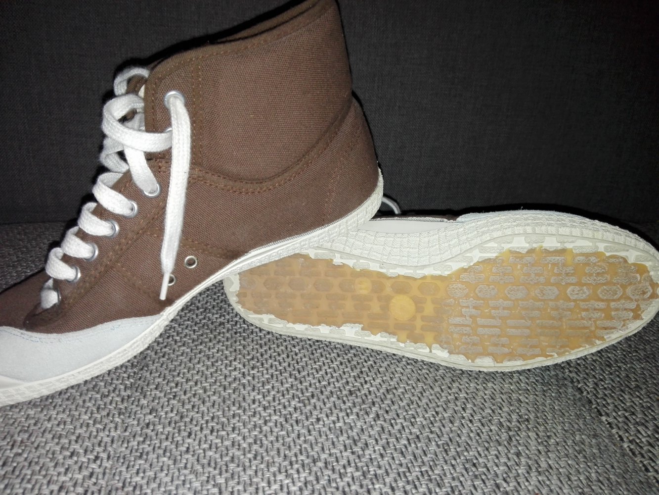 Damen Herren Knöchelschuhe Sneakers Stoff Schuhe Größe 41.