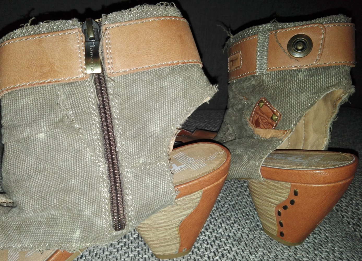Knöchel Pumps Sandalen Tamaris  Größe 41. 