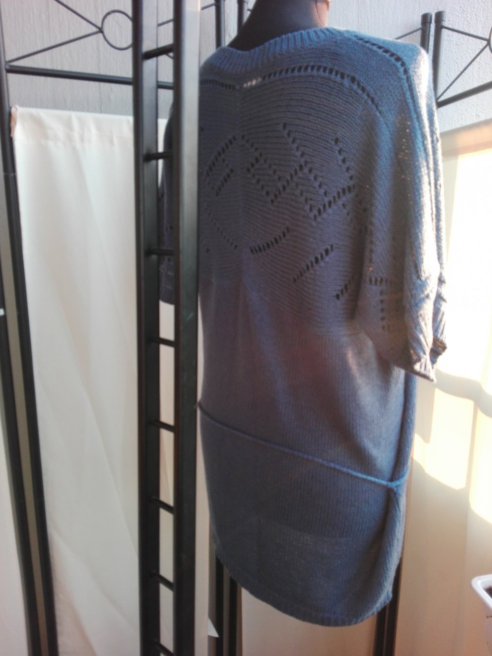 Kurzarm Strick Pulli Gr. 50 (48)