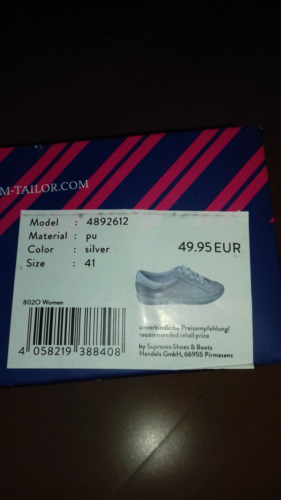 Sneaker von Tom Tailor 
