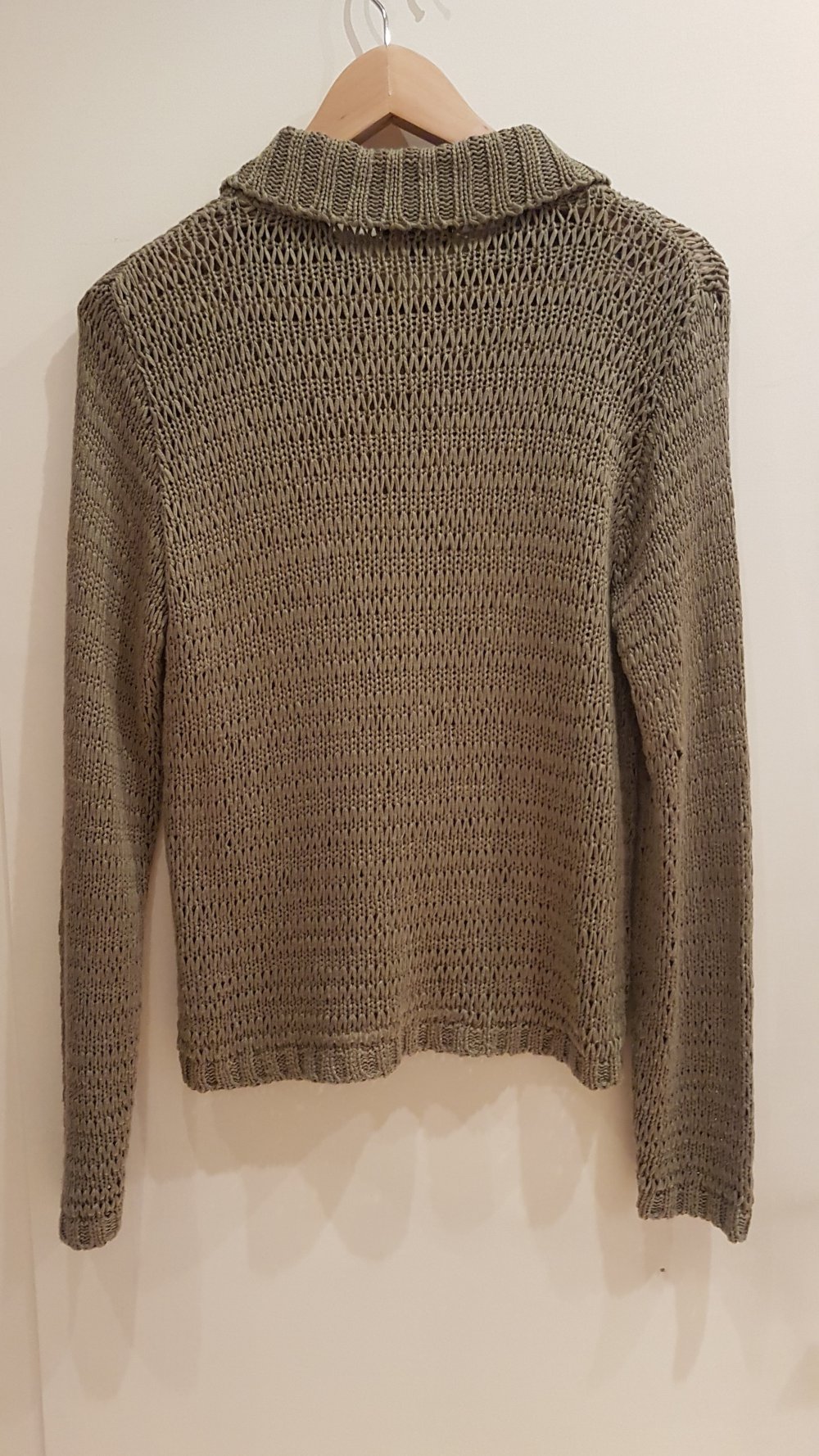 Ann Llewellyn Strickjacke, olive, Gr. M