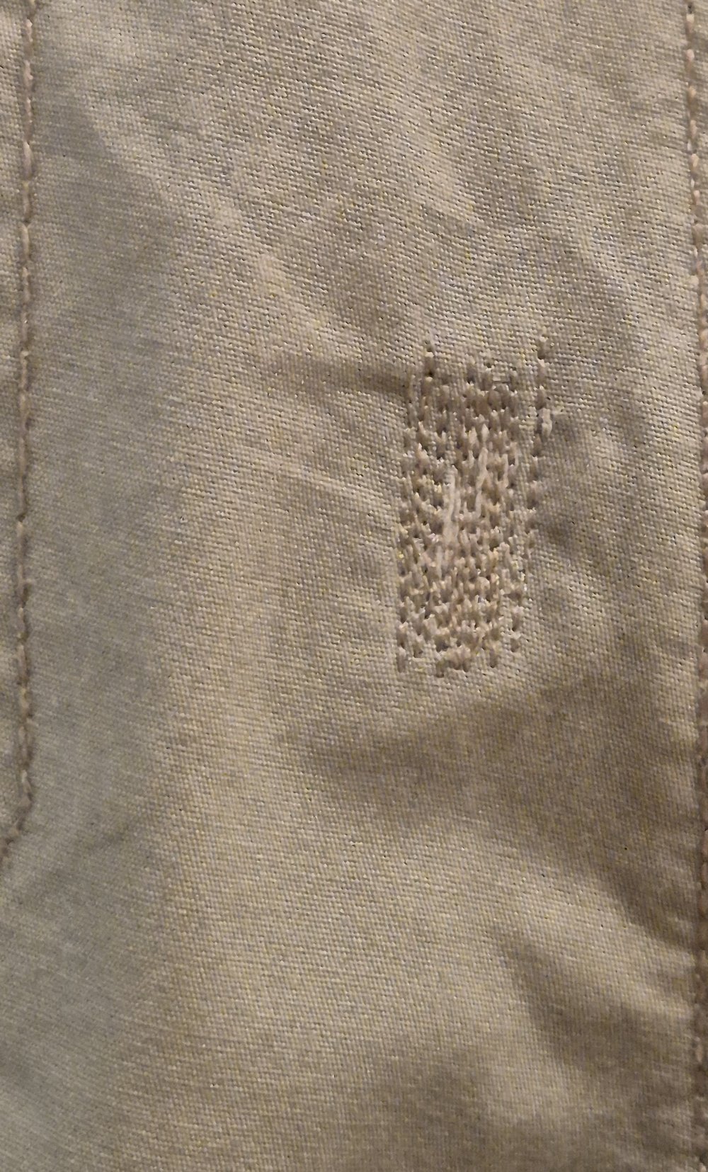 Watson Cargohose Herren Gr 52 beige grün olive