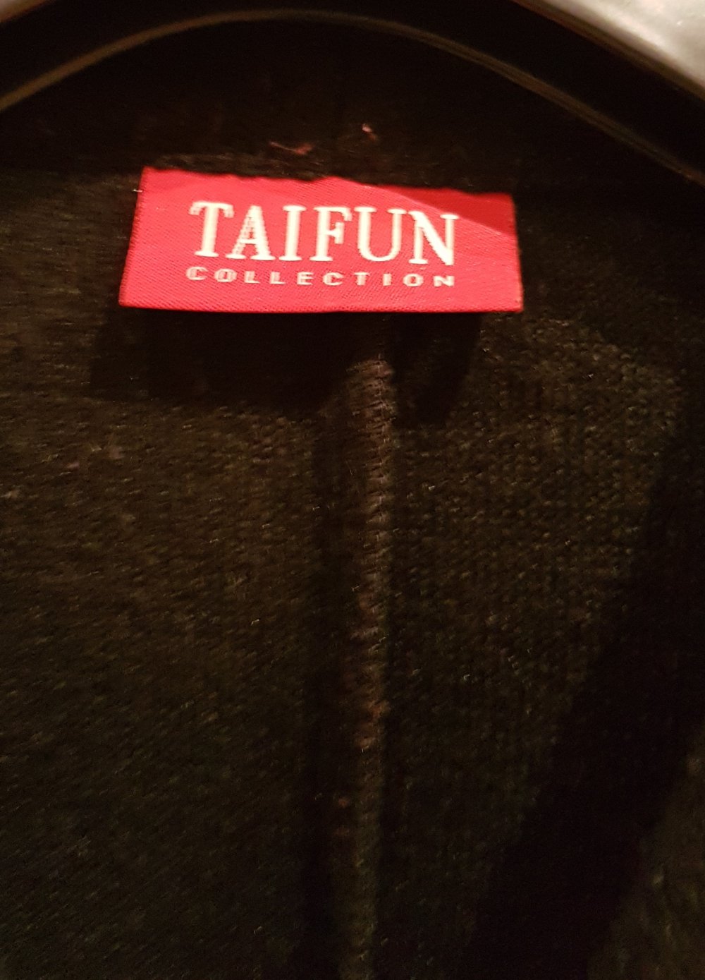 Taifun Jacke Cardigan schwarz Gr 42