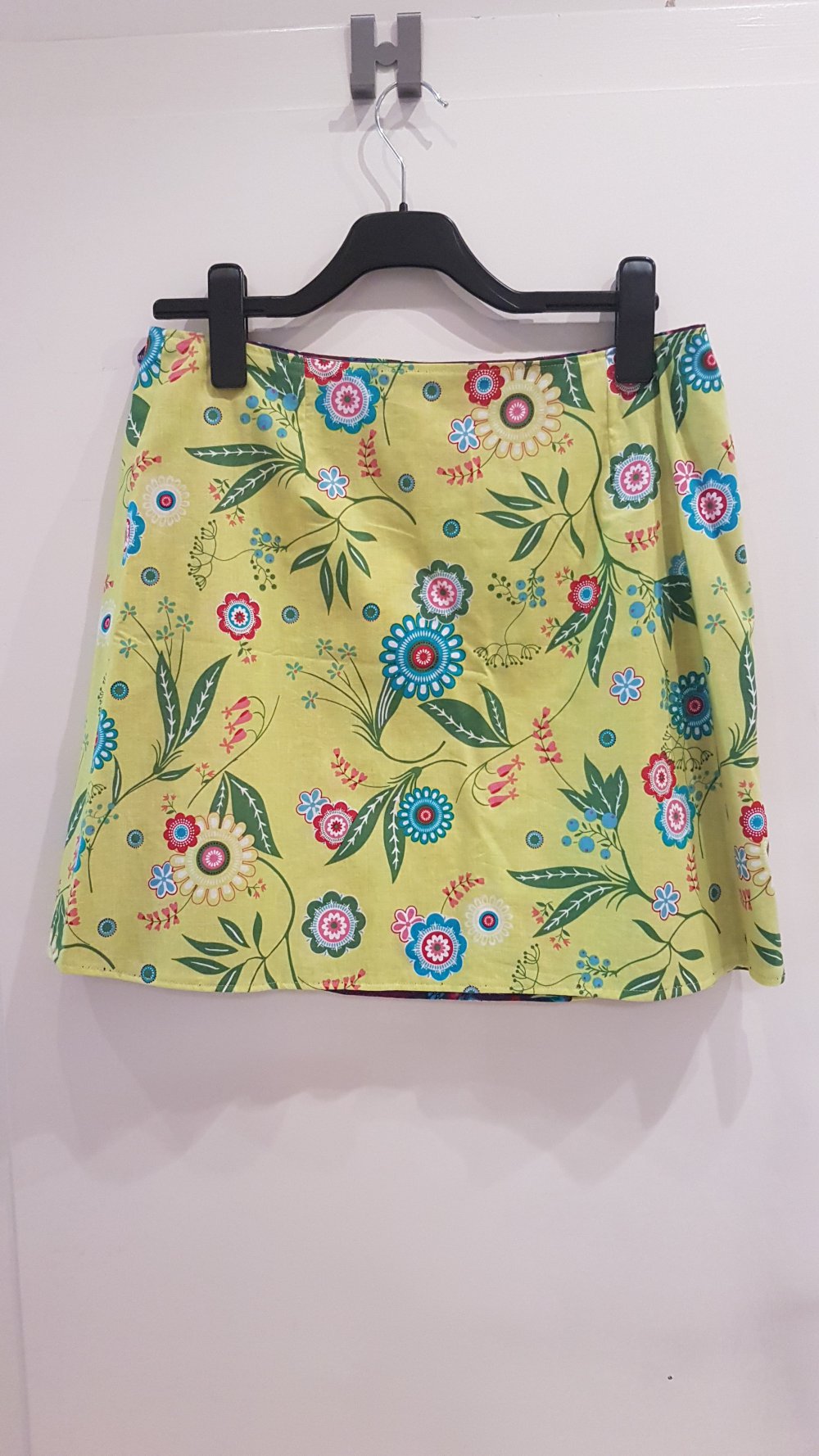Wenderock bunt Blumen Gr 40 - 42 Handmade