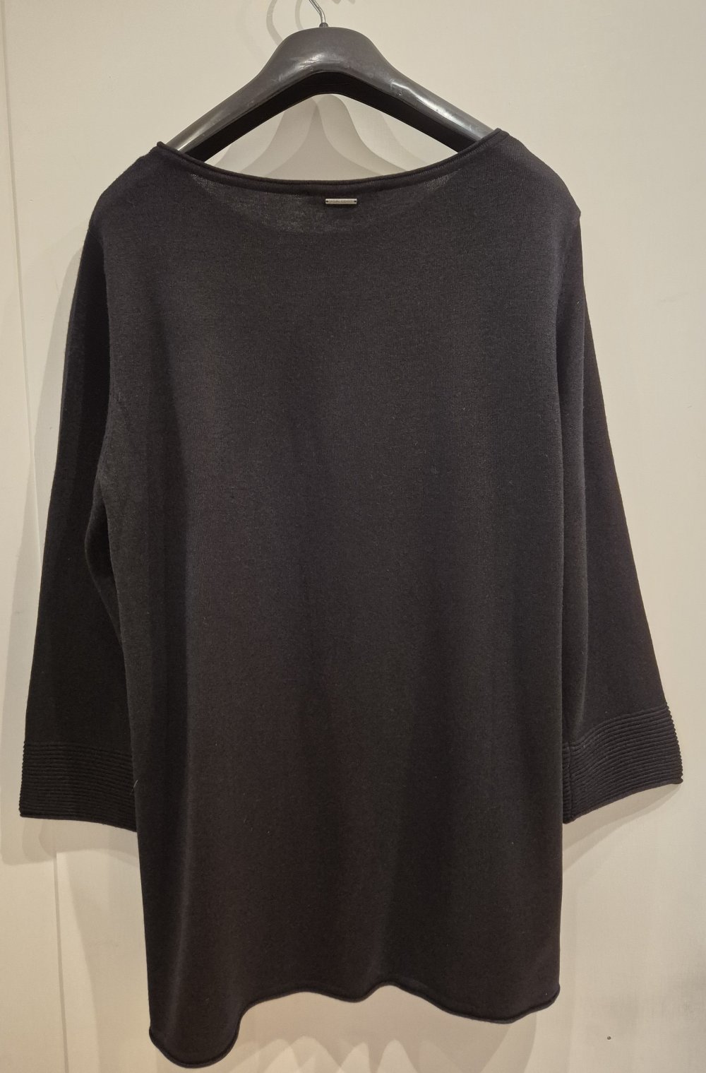 Comma Pullover 3/4 Arm schwarz Gr 40