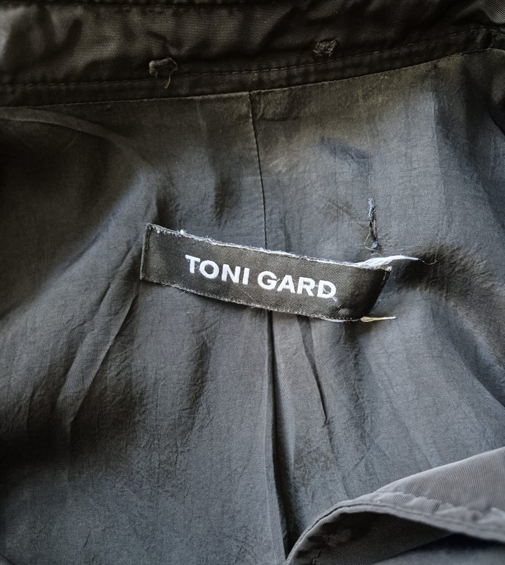 Toni Gard Parka Kurzmantel Mantel Trenchcoat schwarz Gr 40