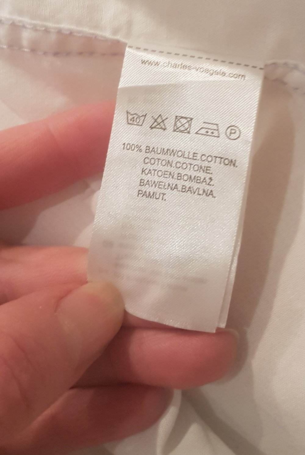 Charles Vögele Hemd kurzarm, weiß, Gr L