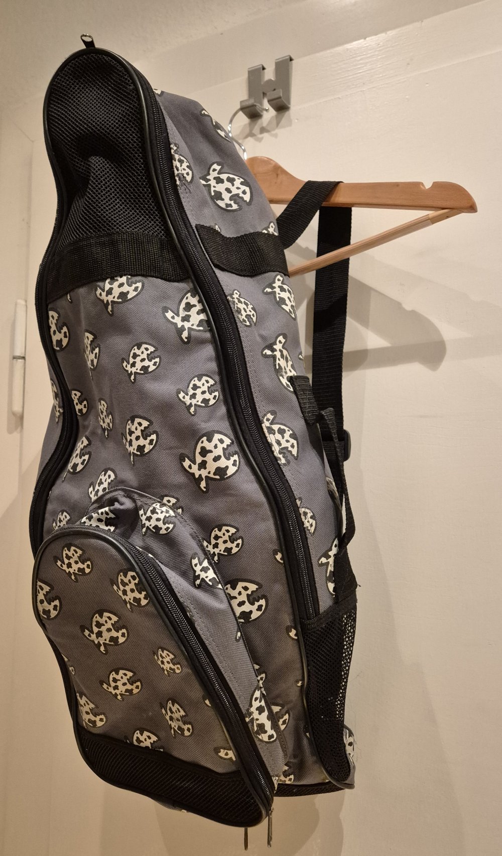 IQ Tasche für Schwimmflossen / Taucherflossen grau