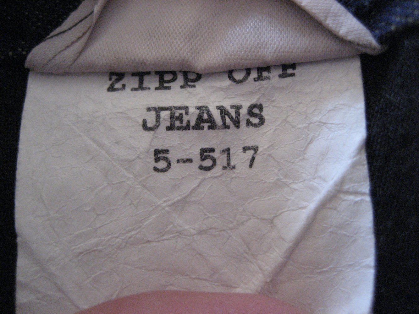 IQ Zip-off Jeans, blau grün, Gr. M