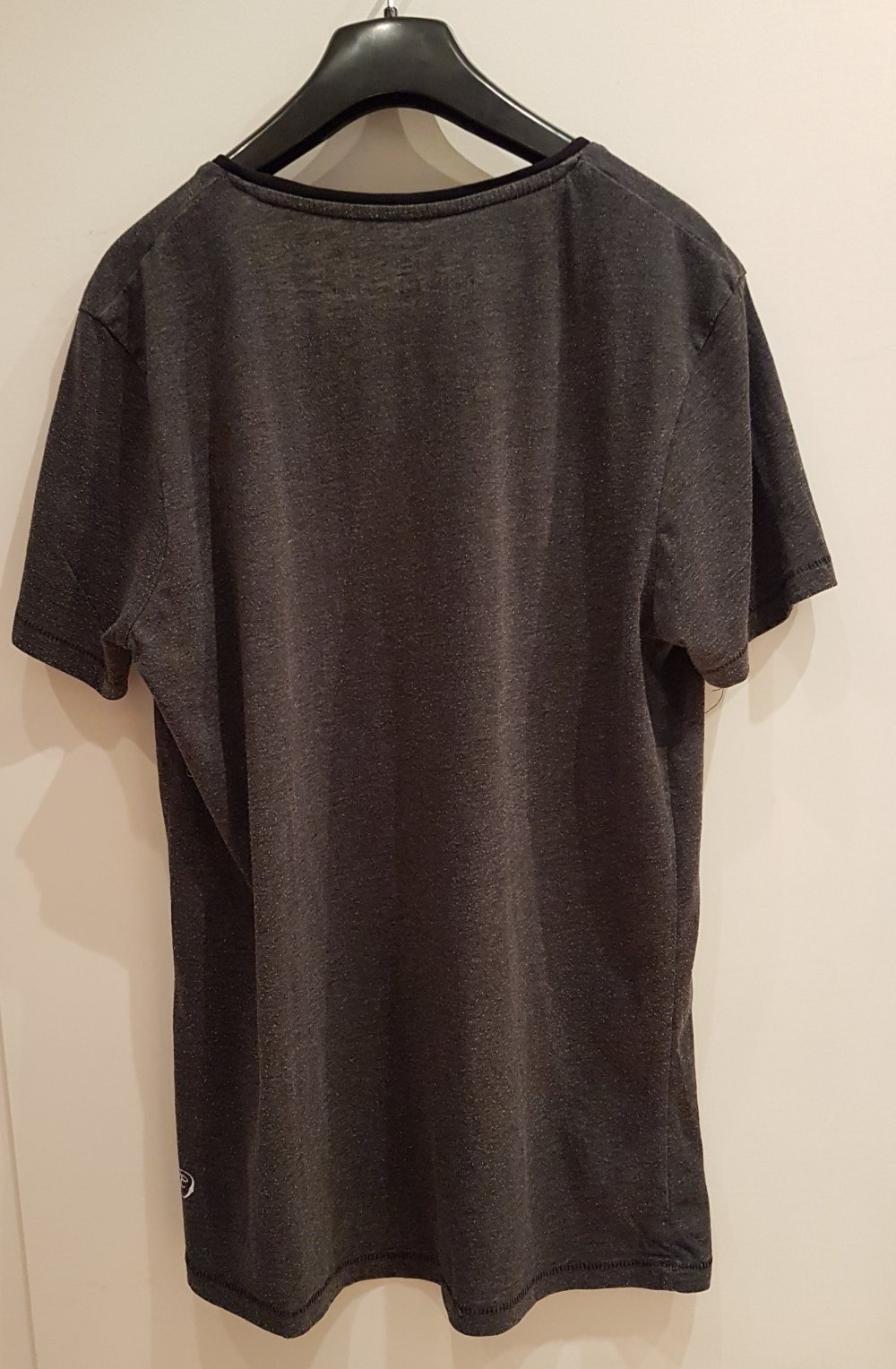 Tom Tailor T-Shirt grau meliert Gr M