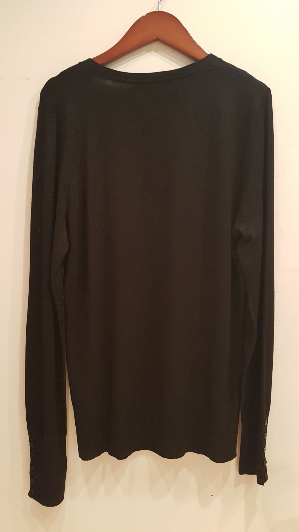 C&A Yessica Pullover schwarz Gr M V-ausschnitt