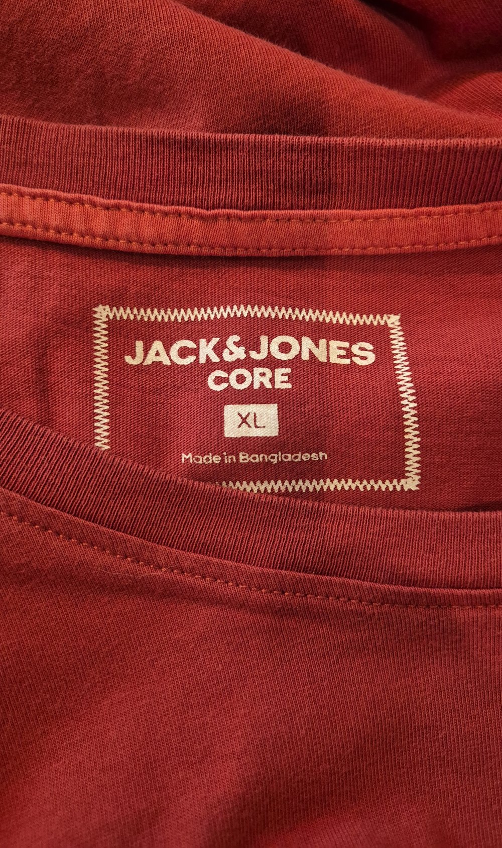 Jack & Jones T-Shirt rot orange Gr XL