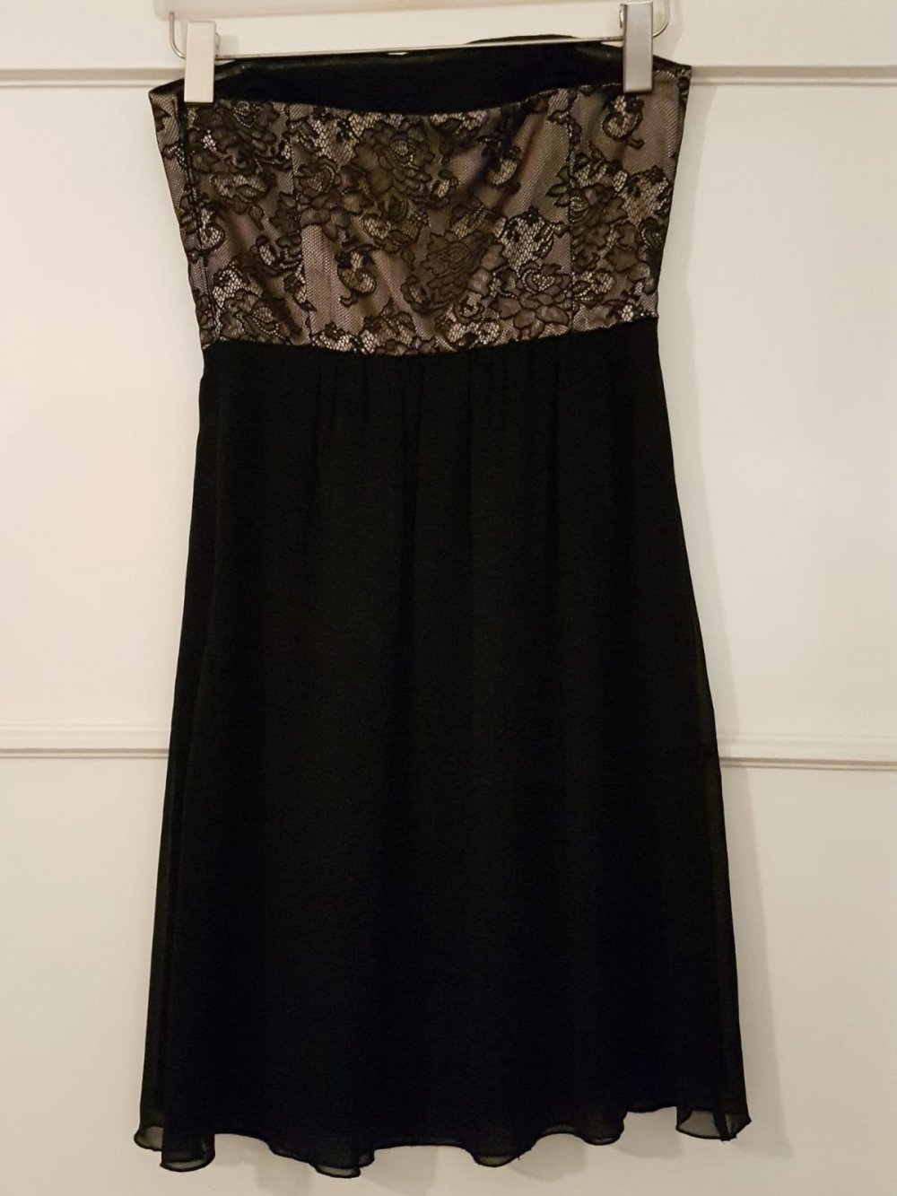 Zero Cocktailkleid schwarz, Spitze, Gr. 34