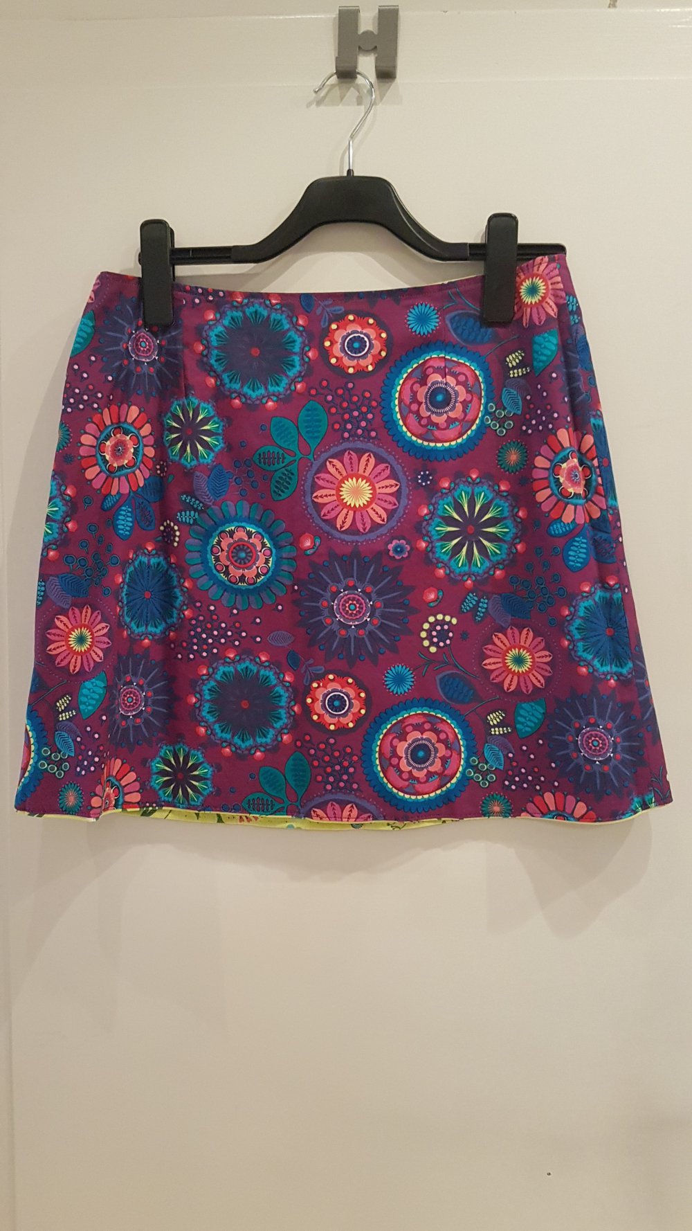 Wenderock bunt Blumen Gr 40 - 42 Handmade