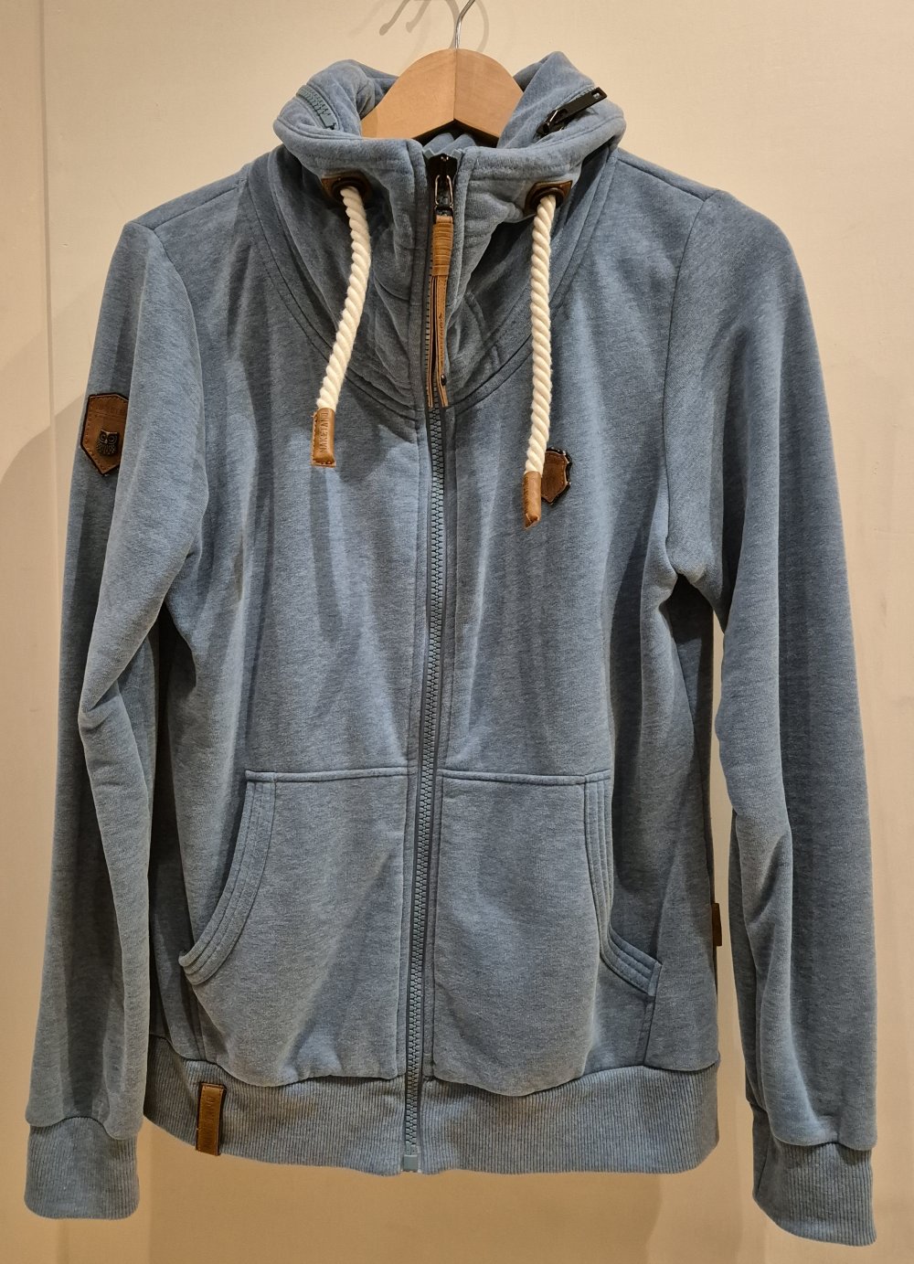 Naketano Hoodie Pullover blau Gr L - The Poet's Choice
