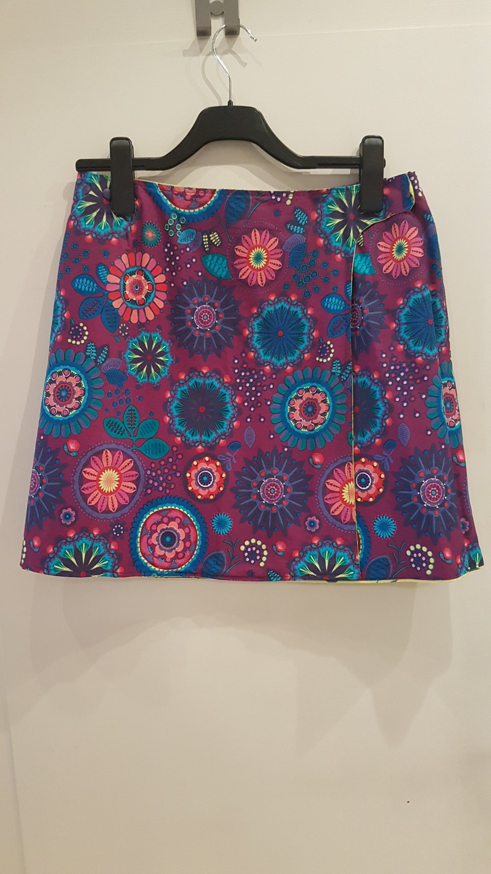 Wenderock bunt Blumen Gr 40 - 42 Handmade