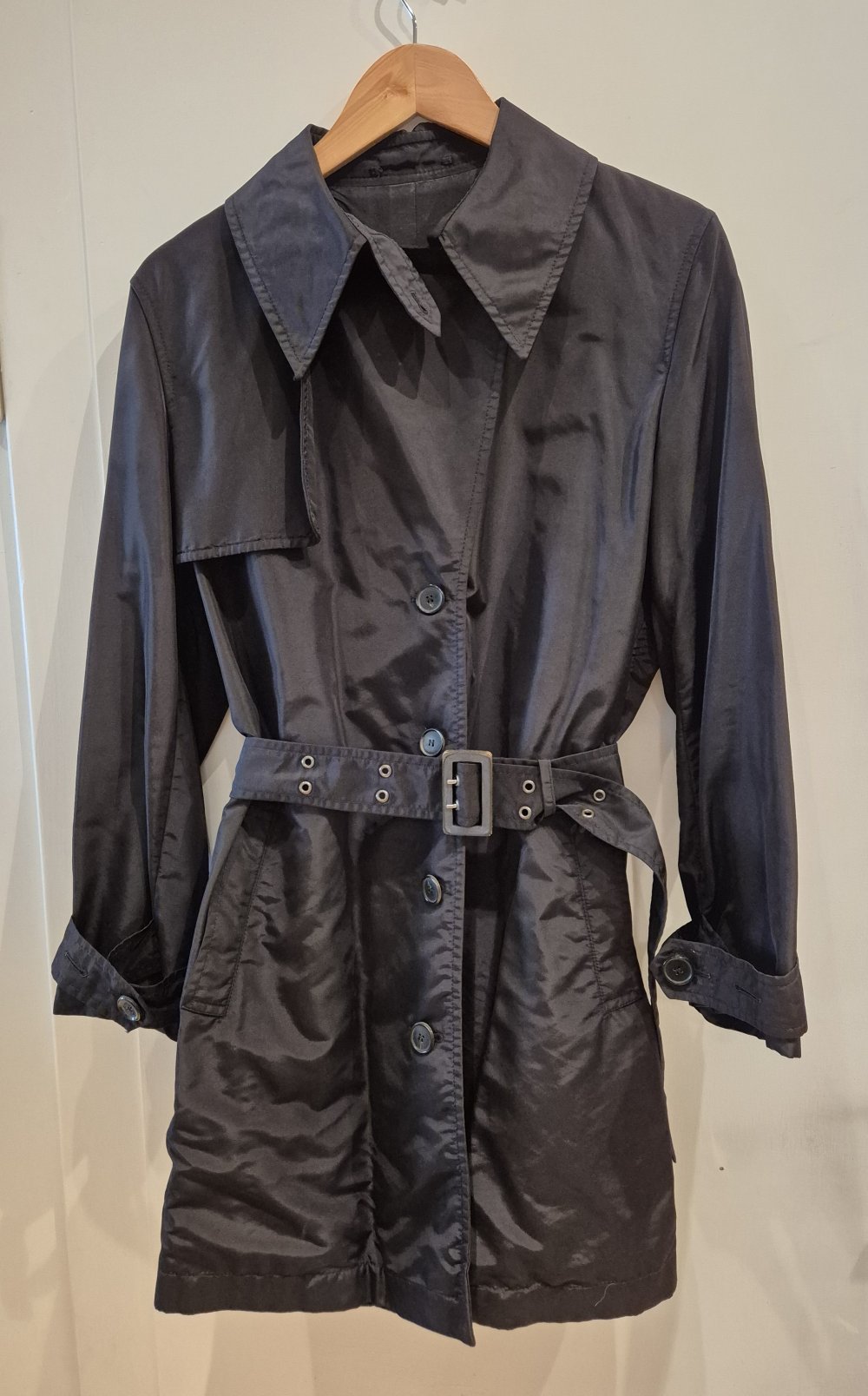 Toni Gard Parka Kurzmantel Mantel Trenchcoat schwarz Gr 40