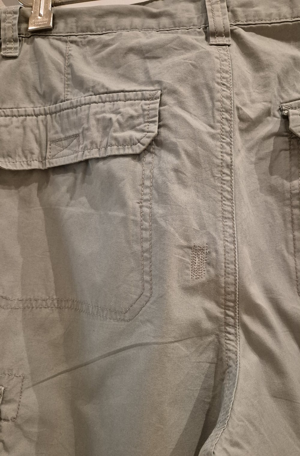 Watson Cargohose Herren Gr 52 beige grün olive