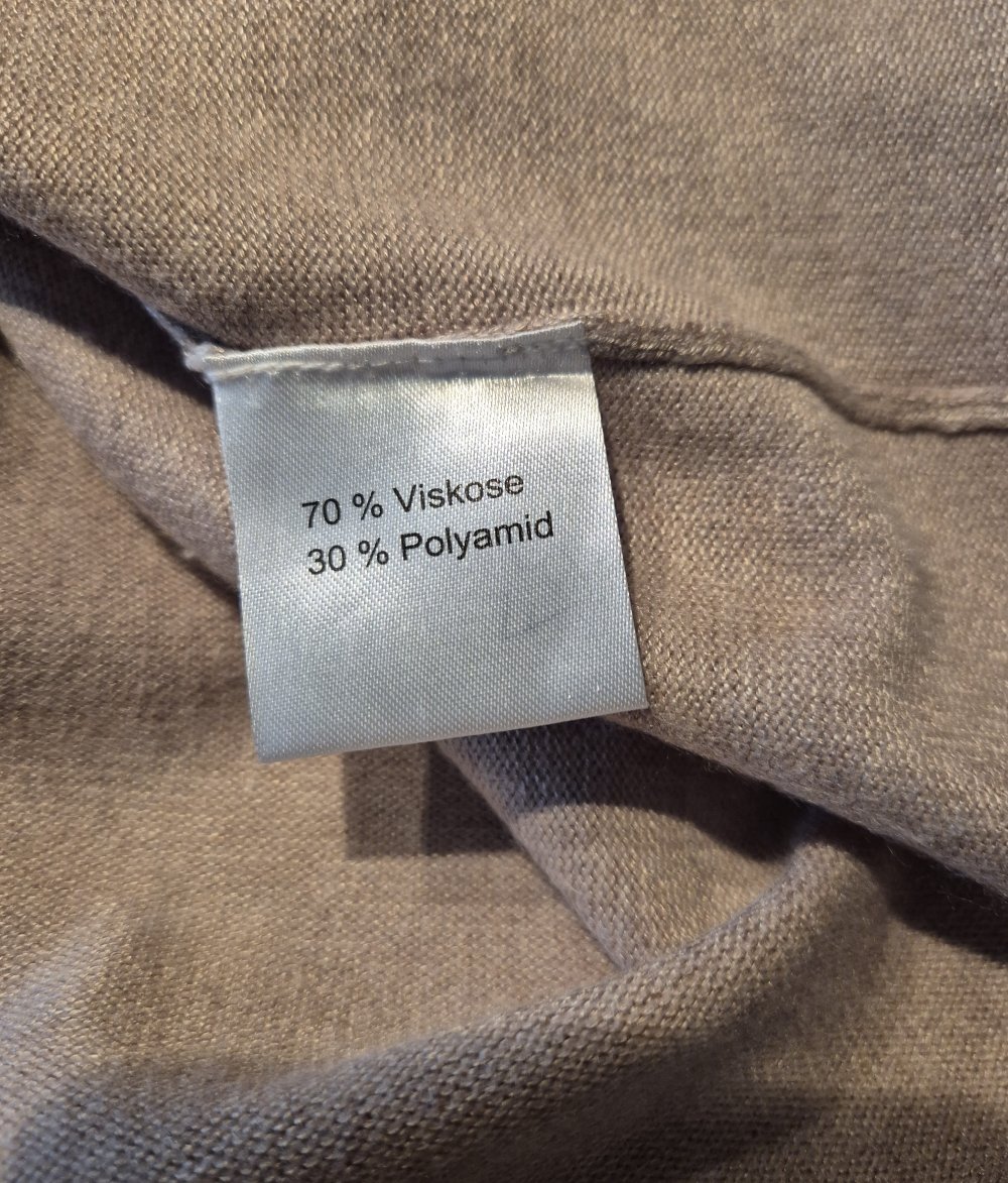 Blue Motion Pullover beige Gr 40/42 leicht ausgestellte Ärmel