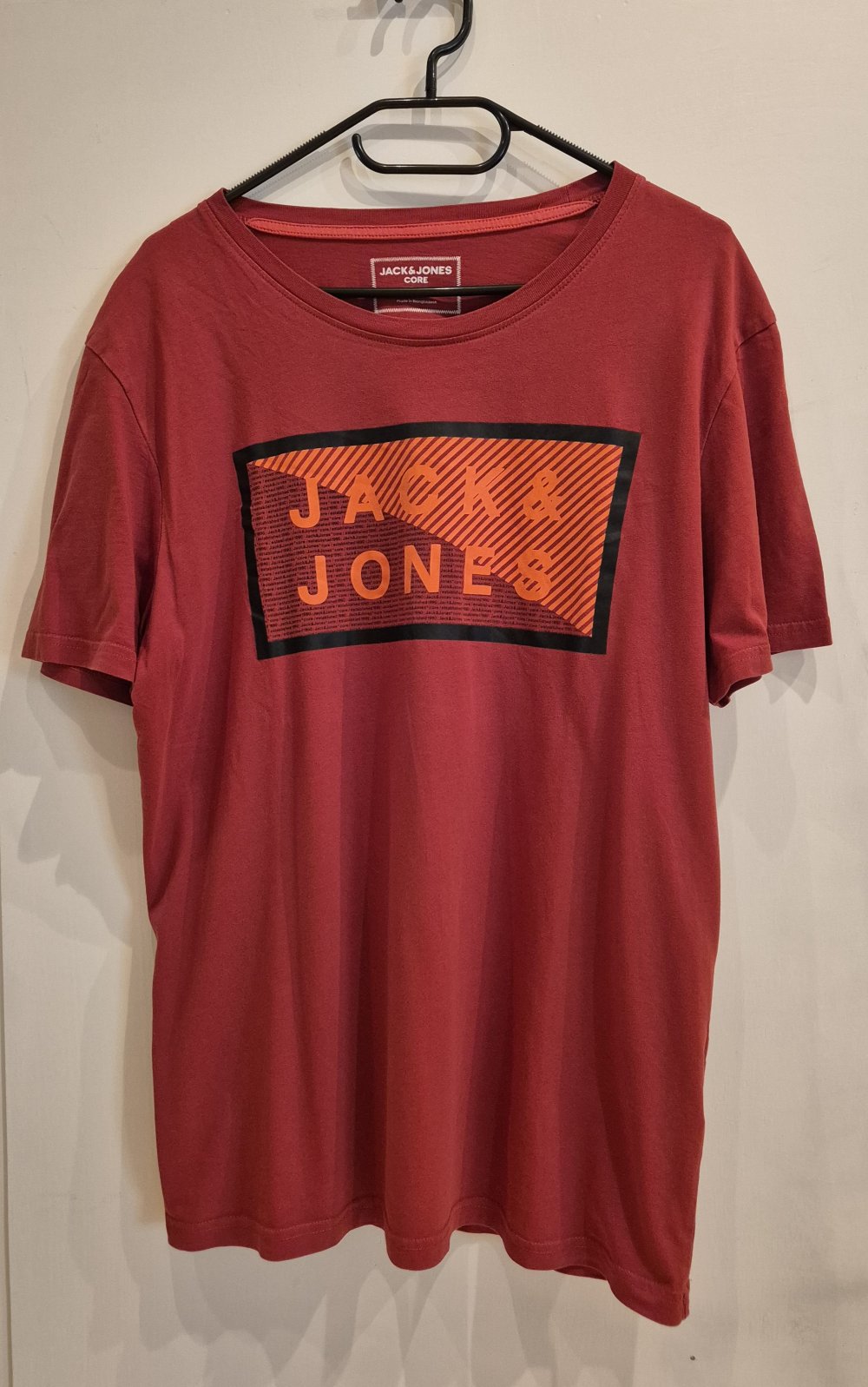 Jack & Jones T-Shirt rot orange Gr XL