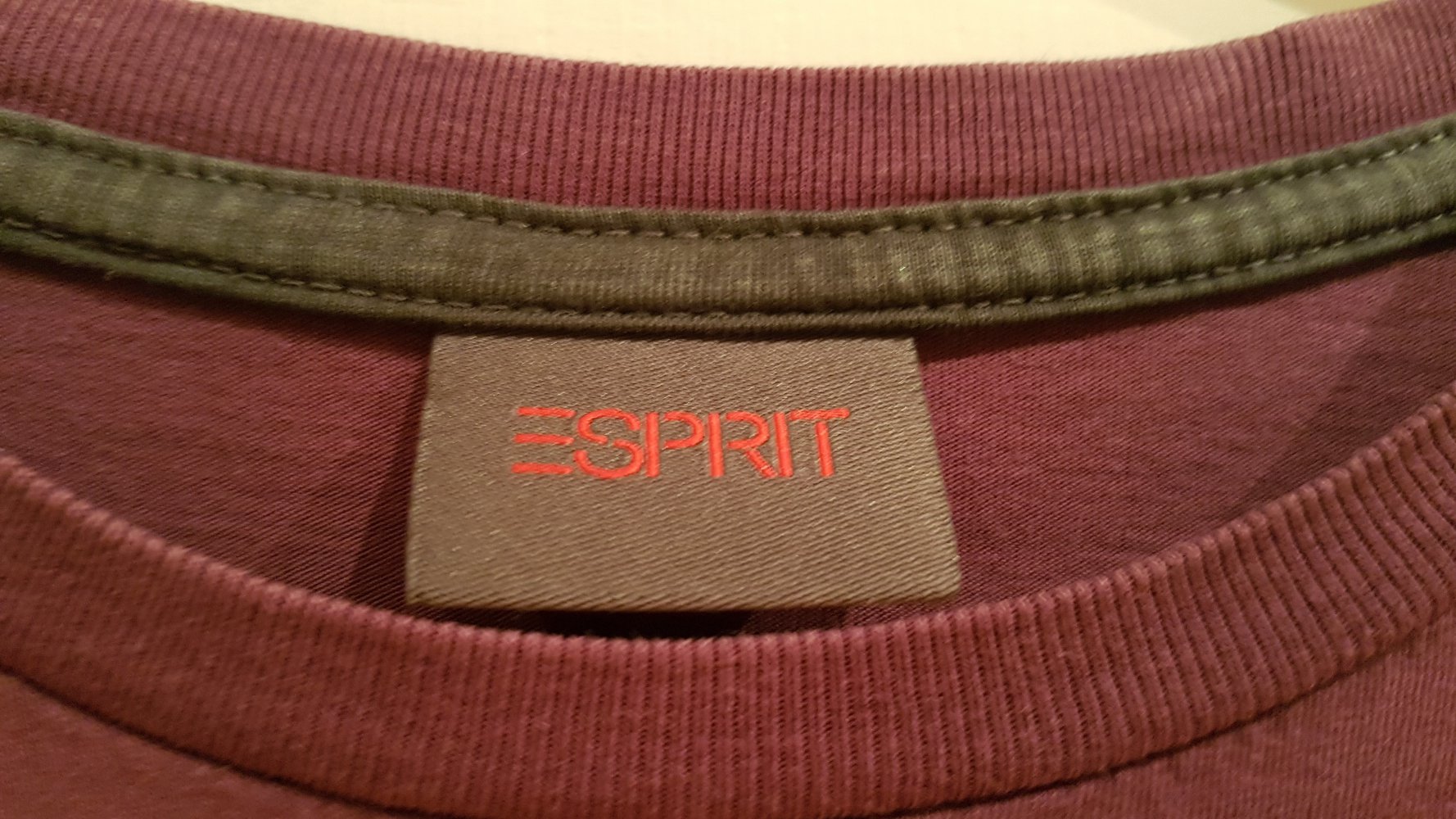 Esprit T-Shirt, Race, aubergine, Gr L