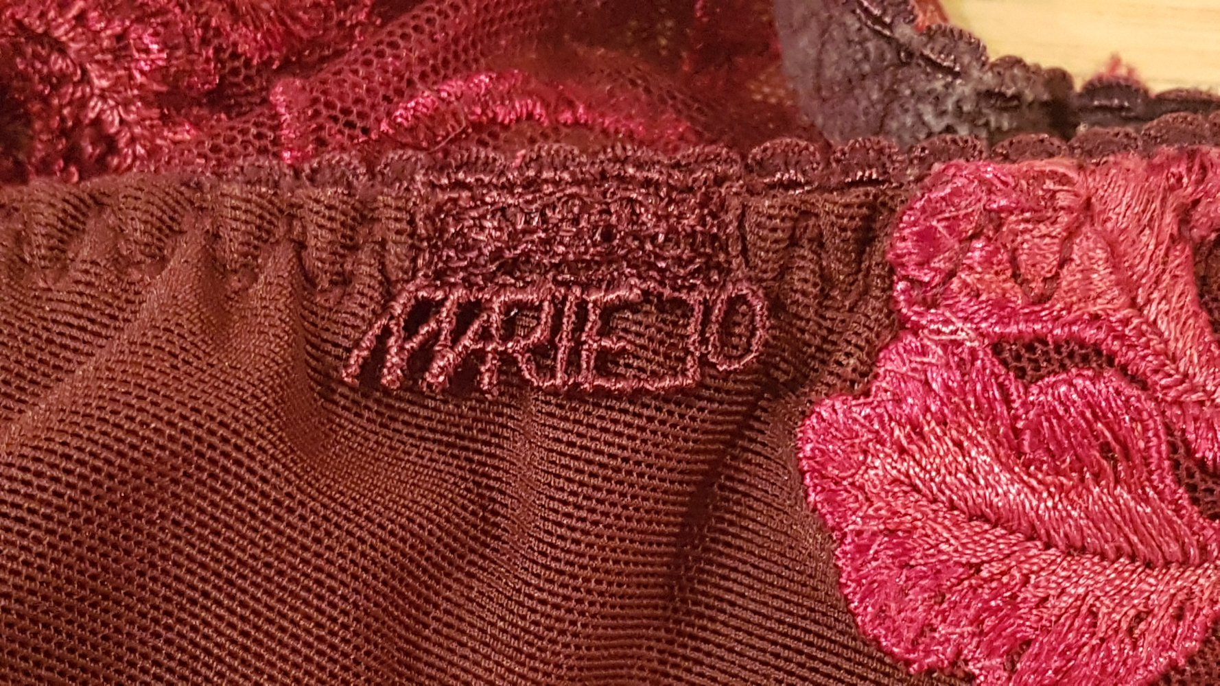 Marie Jo BH bordeaux ungepolstert 75 C