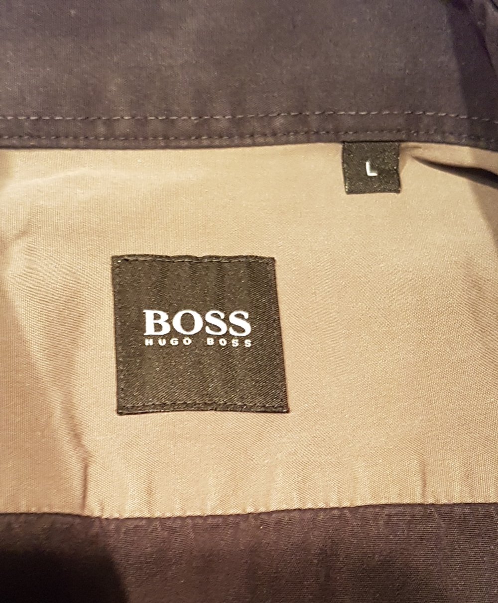 Hugo Boss Hemd braun Gr L