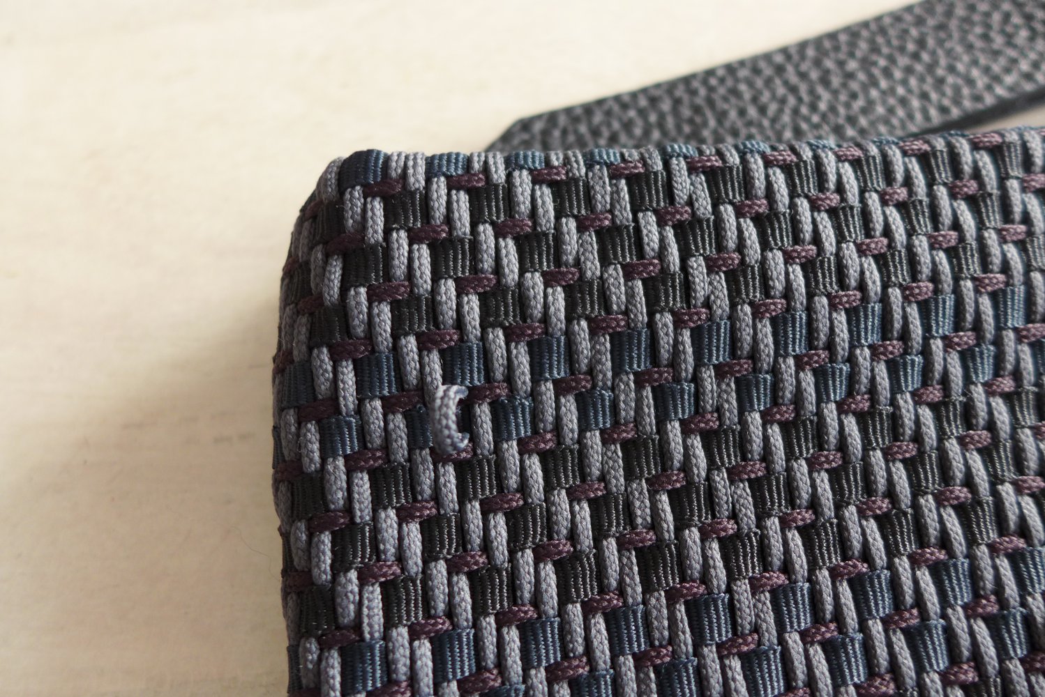 Bimba y Lola Handtasche Clutch dunkelblau grau schwarz NEU